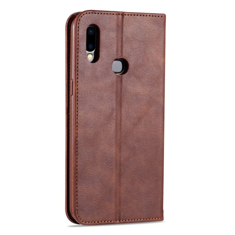 Folio Deksel for Samsung Galaxy A10s Svart Retro Azns