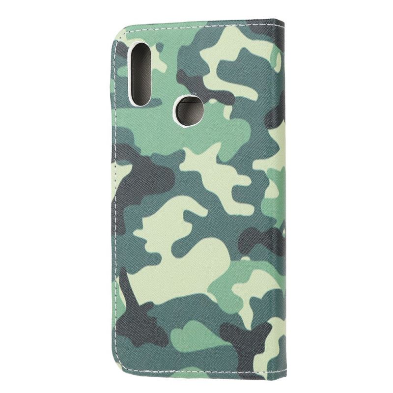 Folio Deksel Samsung Galaxy A10s Militær Kamuflasje