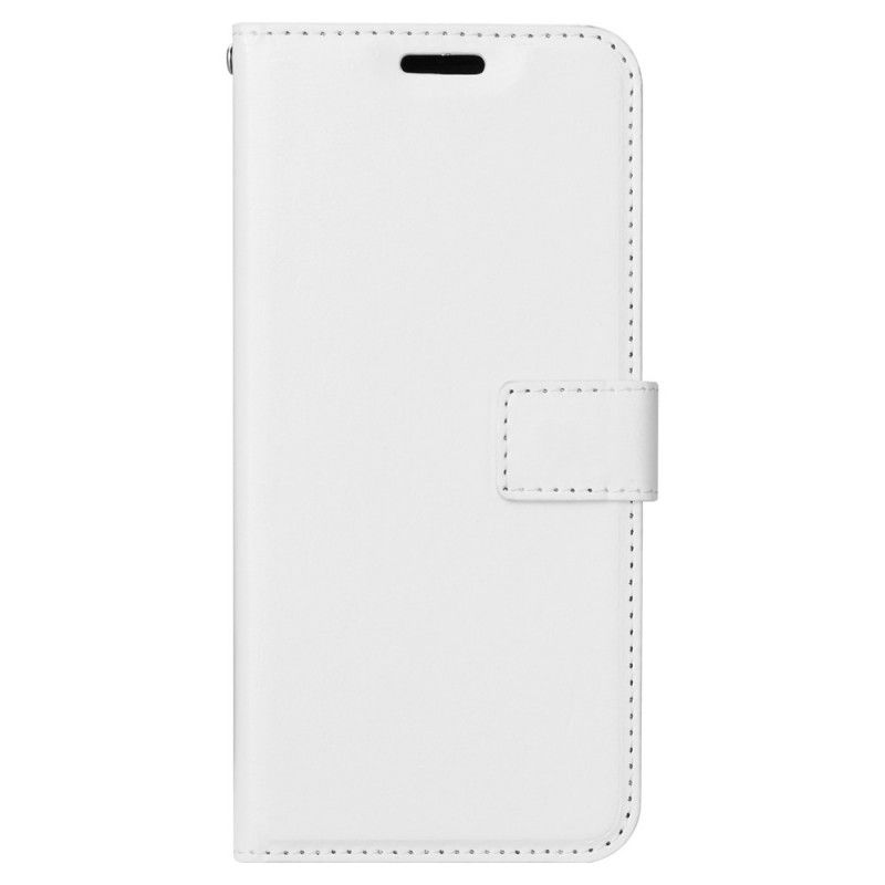 Folio Deksel Samsung Galaxy A10s Svart Blank Skinneffekt