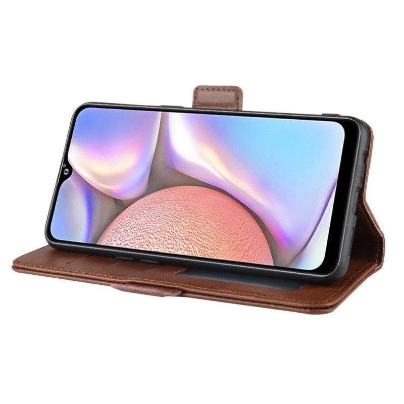 Folio Deksel Samsung Galaxy A10s Svart Dobbel Klaff