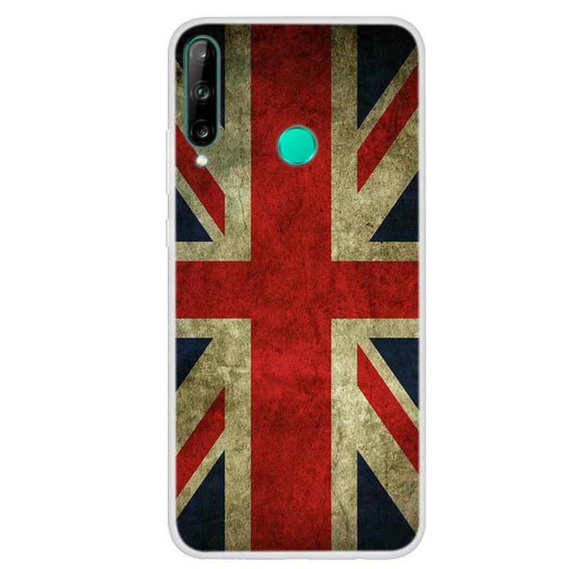 Deksel for Huawei P40 Lite E / Y7p Hvit England