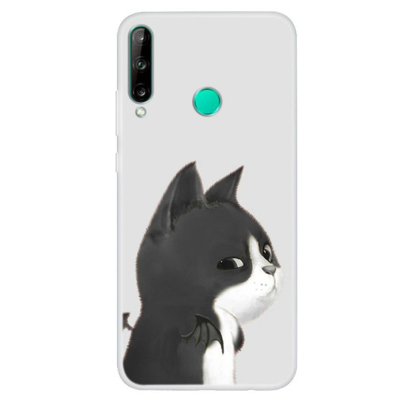 Deksel Huawei P40 Lite E / Y7p Djevelkatt