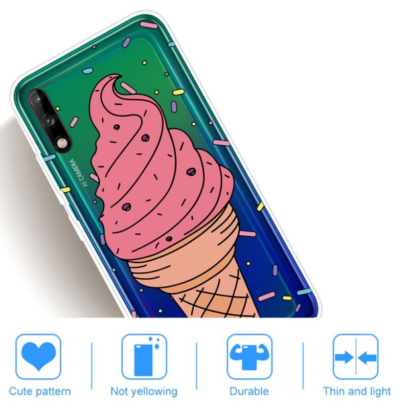 Deksel Huawei P40 Lite E / Y7p Iskrem