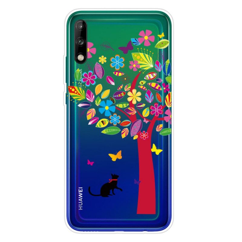 Deksel Huawei P40 Lite E / Y7p Katt Under Treet