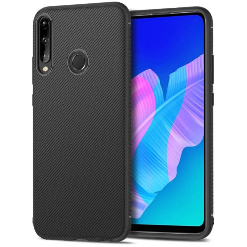 Deksel Huawei P40 Lite E / Y7p Mørkeblå Mobildeksel Twill Series Jazz