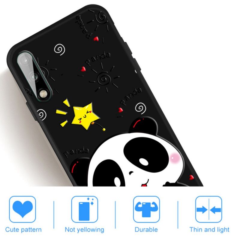 Deksel Huawei P40 Lite E / Y7p Panda-Stjerne