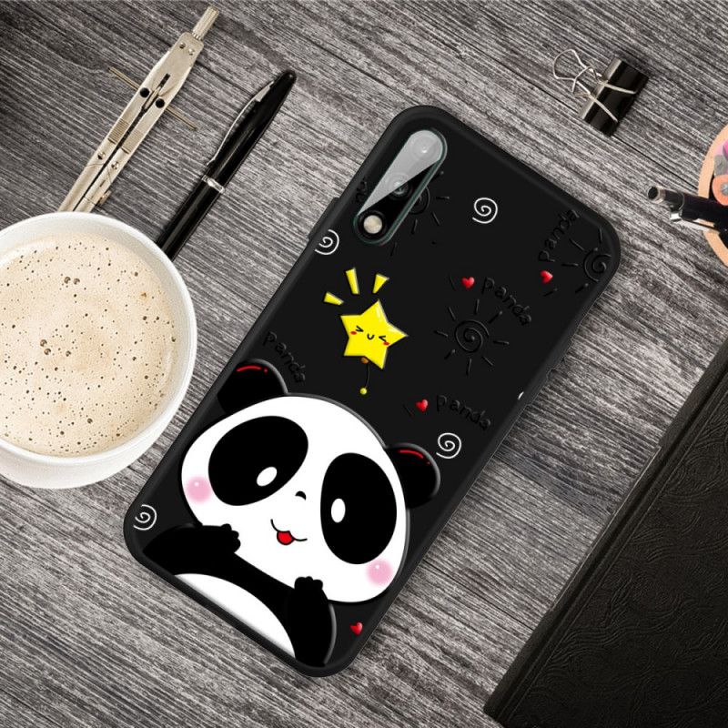 Deksel Huawei P40 Lite E / Y7p Panda-Stjerne