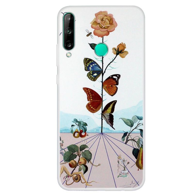 Deksel Huawei P40 Lite E / Y7p Sommerfugler Av Naturen Beskyttelse