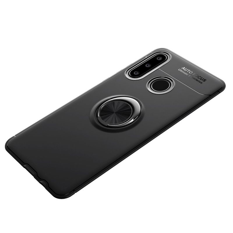 Deksel Huawei P40 Lite E / Y7p Svart Roterende Ring