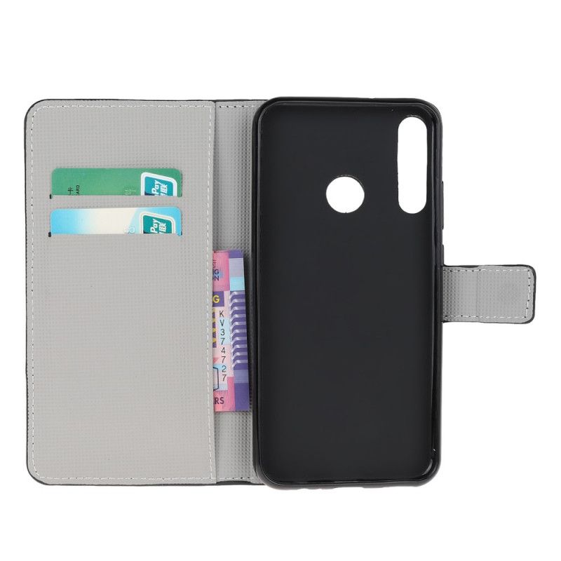 Folio Deksel for Huawei P40 Lite E / Y7p Ugler