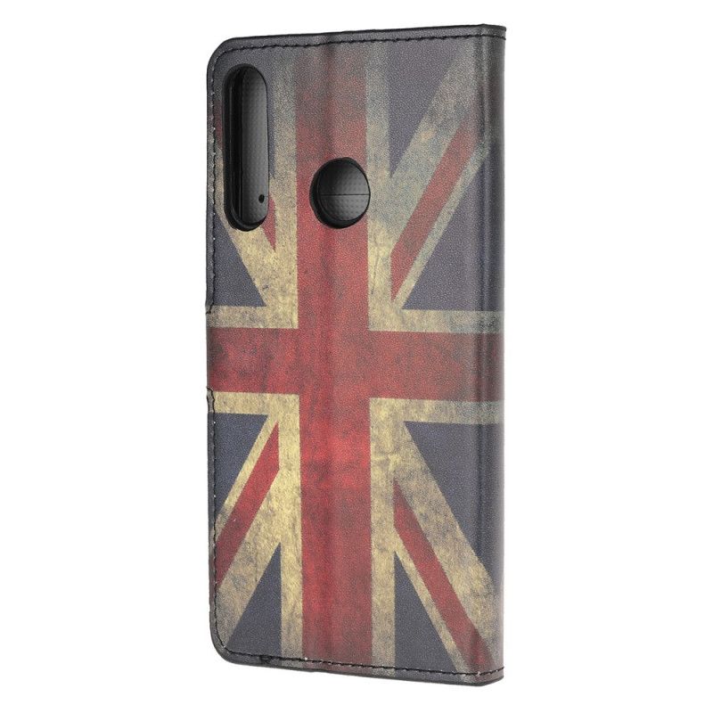 Folio Deksel Huawei P40 Lite E / Y7p Englands Flagg