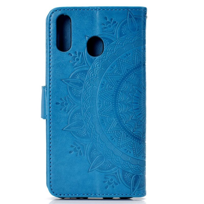 Folio Deksel Huawei P40 Lite E / Y7p Grå Solmandala