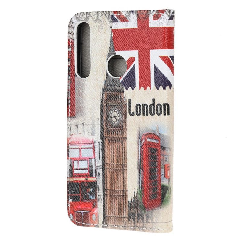 Folio Deksel Huawei P40 Lite E / Y7p London Liv Beskyttelse