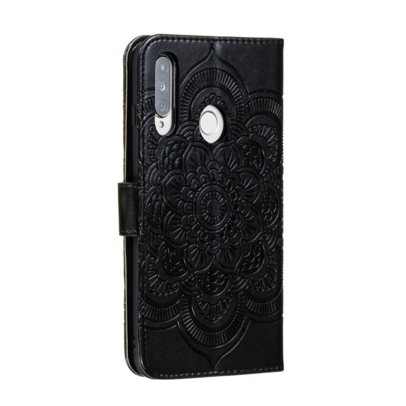 Folio Deksel Huawei P40 Lite E / Y7p Svart Full Mandala