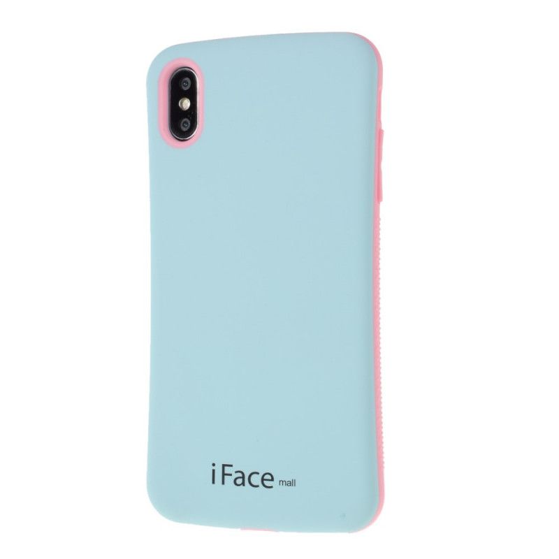 Deksel iPhone X Rosa Iface Mall Macaron-Serien Beskyttelse