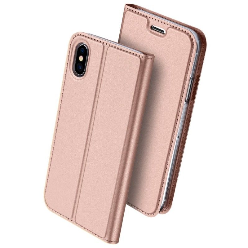 Folio Deksel iPhone X Svart Harmonisk