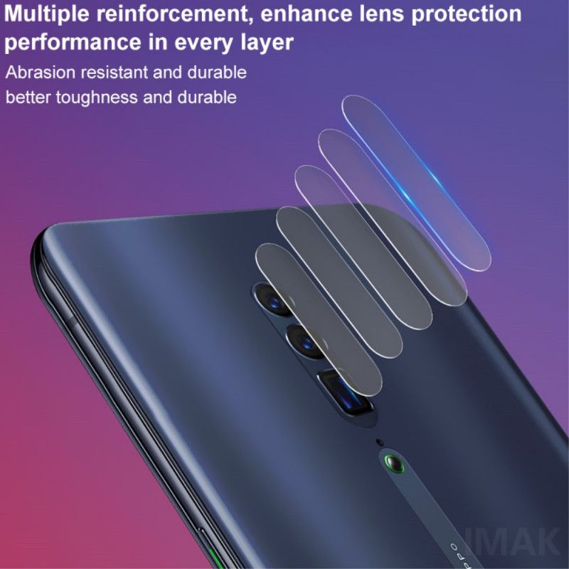 Herdet Glassbeskyttelse For Oppo Reno 10x Zoom Imak-Linse