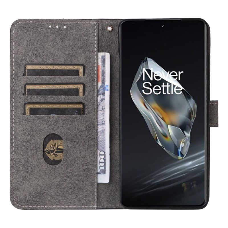 Folio Deksel Oneplus 12 5g Rfid Og Snor