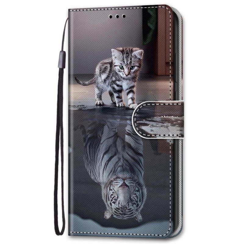 Folio Deksel Til Samsung Galaxy S22 Plus 5G De Vakreste Kattene