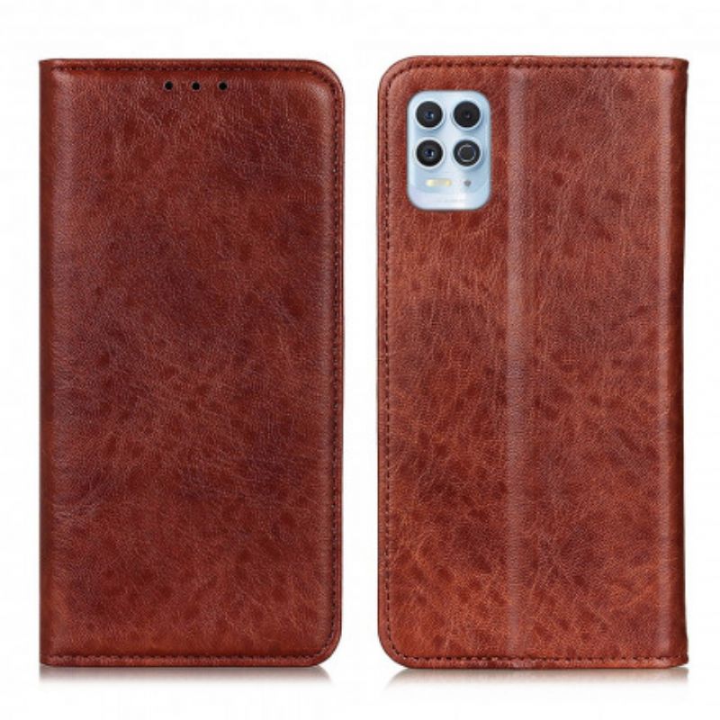 Folio Deksel Moto G100 Style Leather Sobriety Beskyttelse Deksel