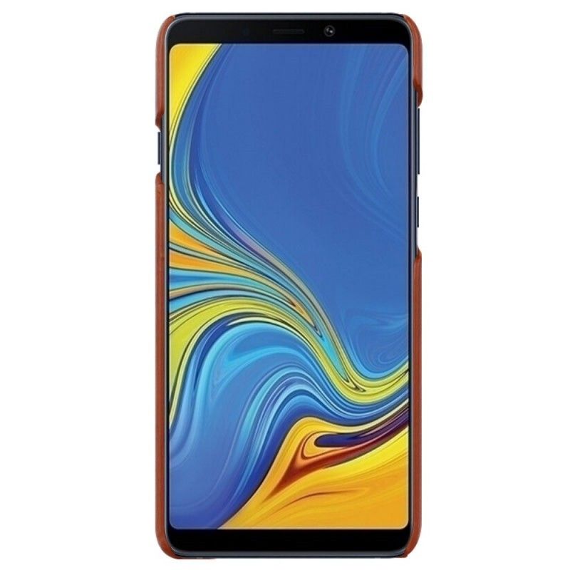 Deksel Samsung Galaxy A9 Svart Imak Ruiyi-Serien Skinneffekt