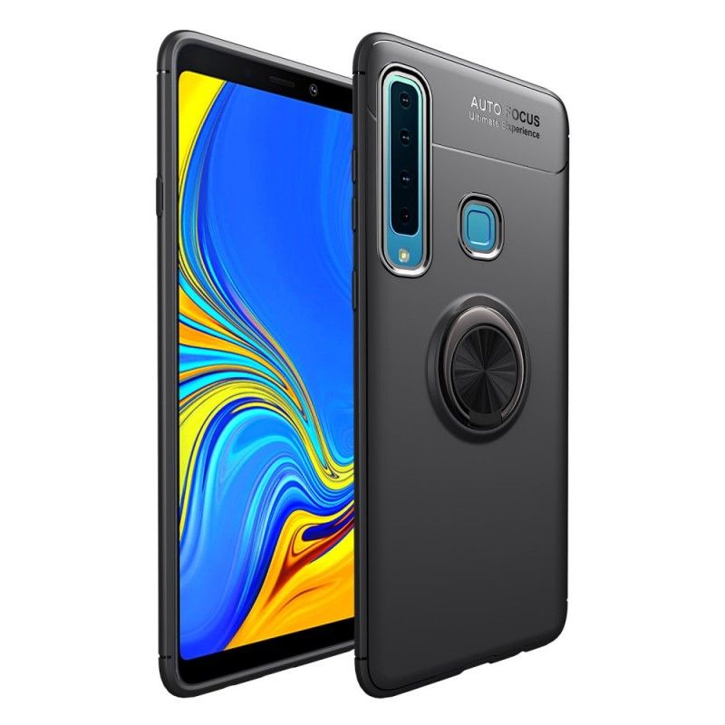 Deksel Samsung Galaxy A9 Svart Roterende Ring