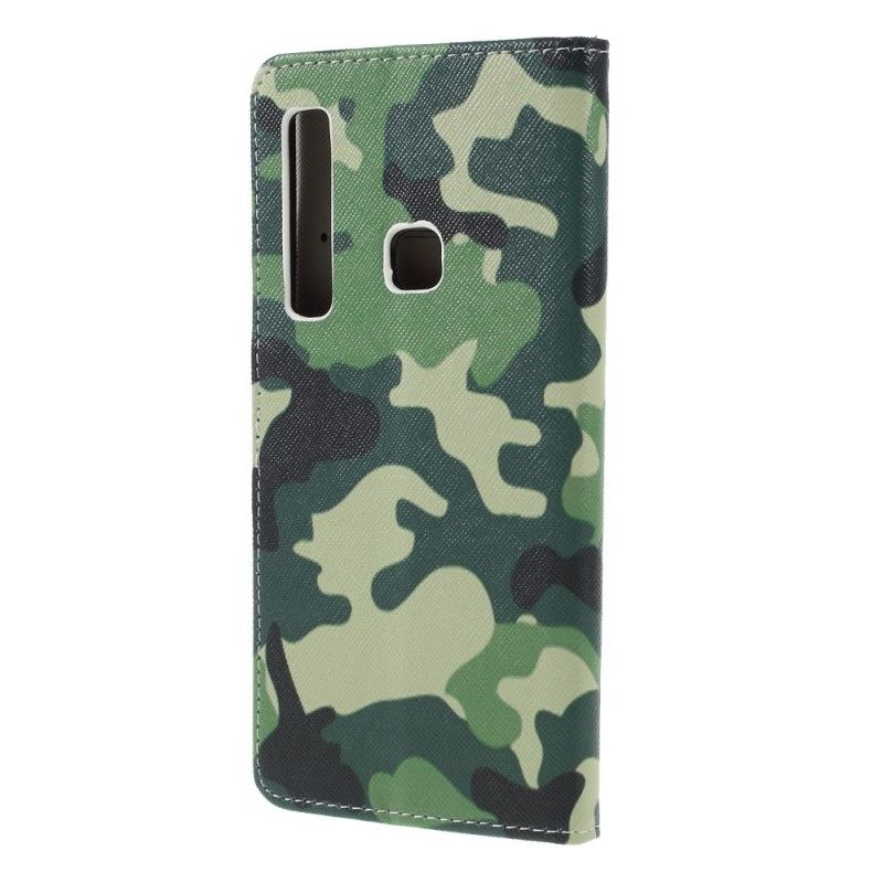 Folio Deksel Samsung Galaxy A9 Militær Kamuflasje