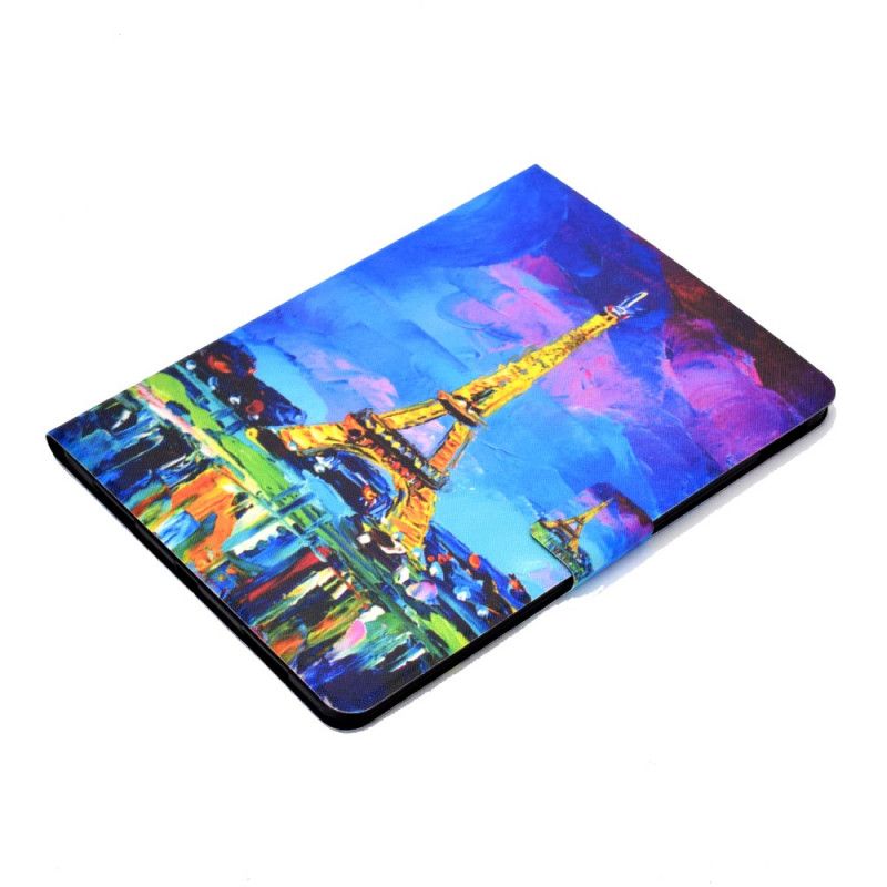 Folio Deksel iPad Air 10.9" (2020) Eiffeltårnet Art