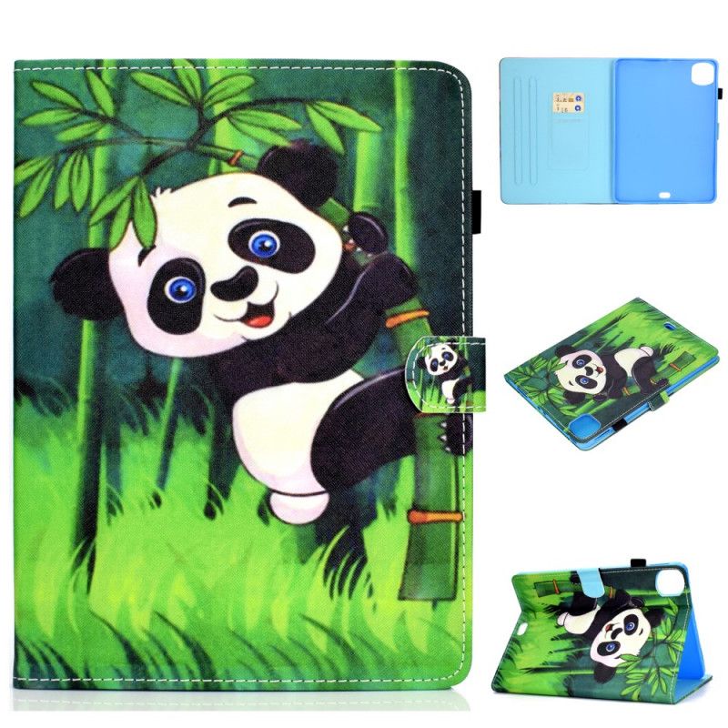 Lærdeksel Folio Deksel iPad Air 10.9" (2020) Mobildeksel Panda