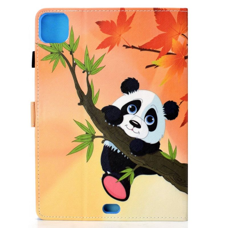 Lærdeksel Folio Deksel iPad Air 10.9" (2020) Mobildeksel Søt Panda