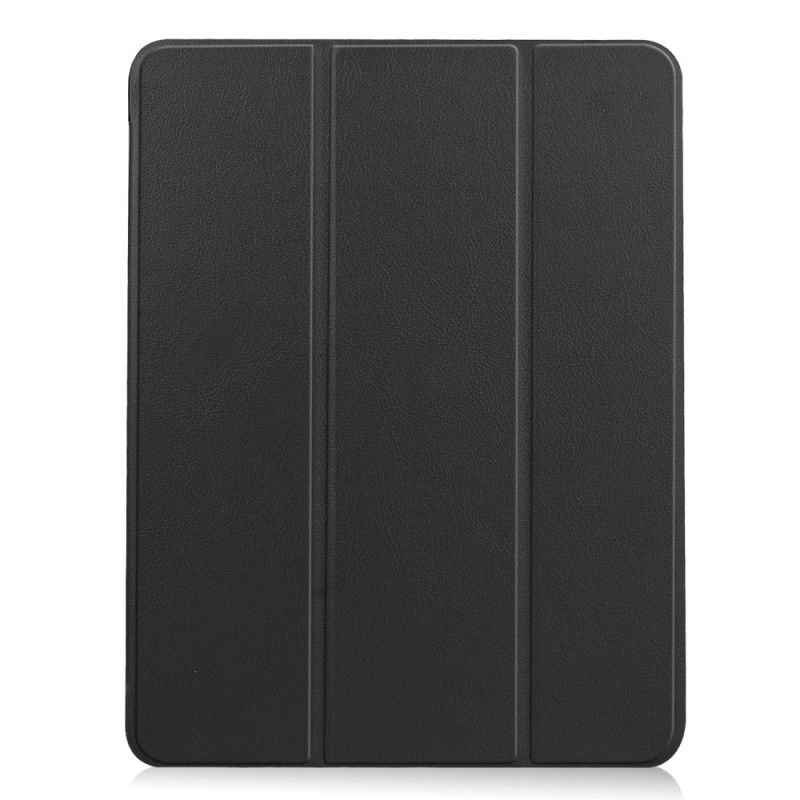 Smart Koffert iPad Air 10.9" (2020) Svart Litchi Lærpennholder