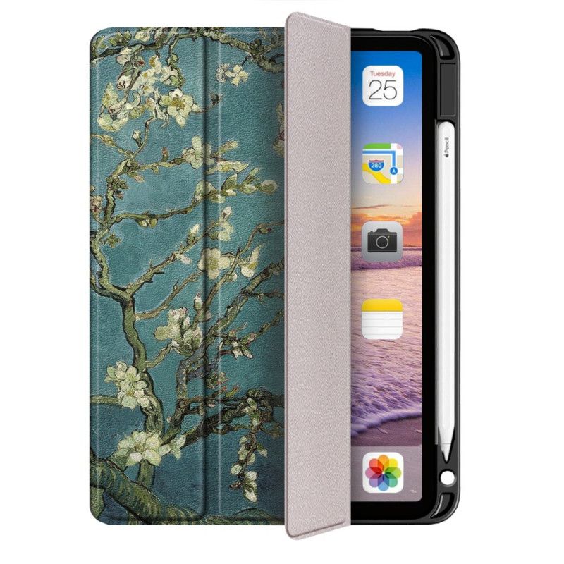 Smart Tilfelle iPad Air 10.9" (2020) Blomstrende Grener Med Pennholder