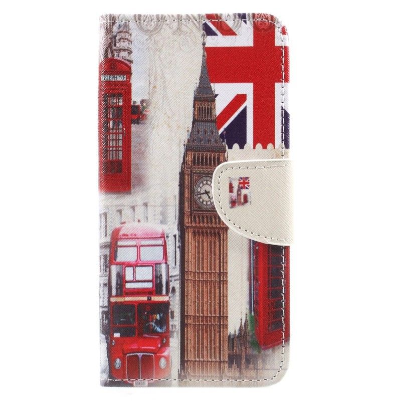 Folio Deksel Huawei Mate 10 Pro Livet I London Anti-fall