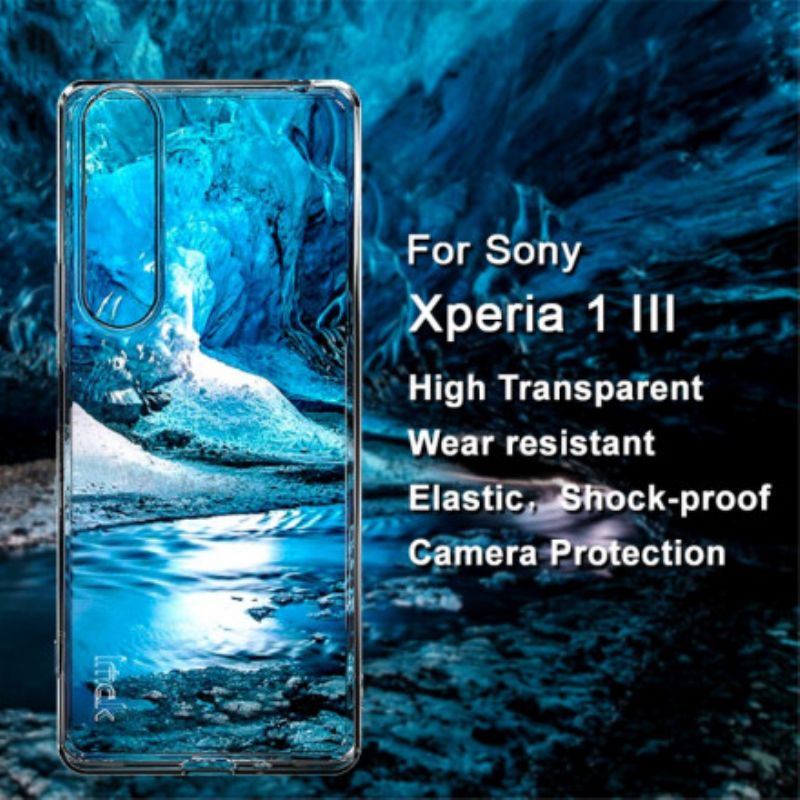 Deksel Sony Xperia 1 Iii Imak Transparent