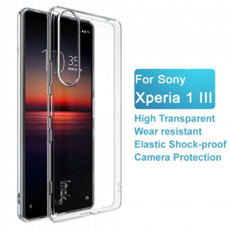 Deksel Sony Xperia 1 Iii Imak Transparent