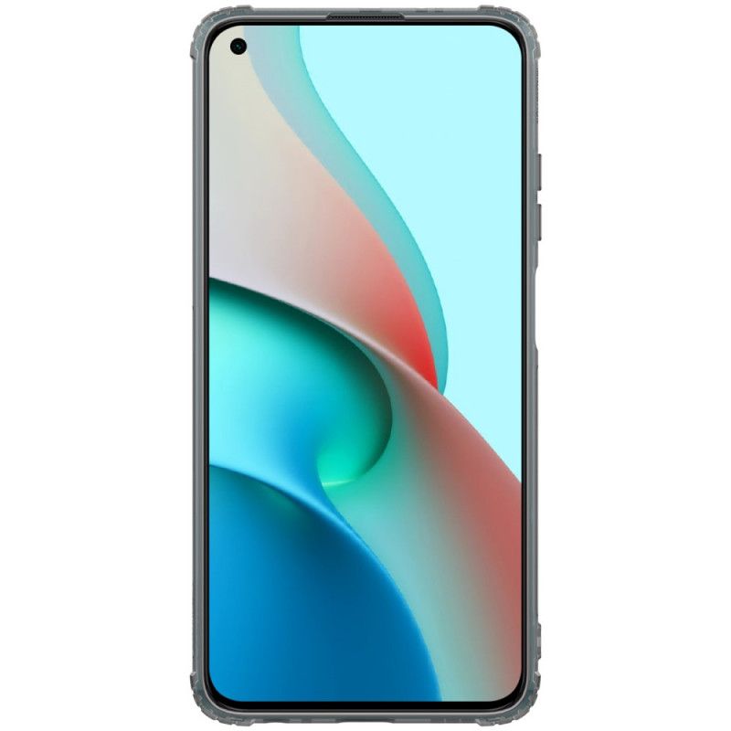 Deksel for Xiaomi Redmi Note 9 5G / Note 9T 5G Hvit Forsterket Gjennomsiktig Nillkin