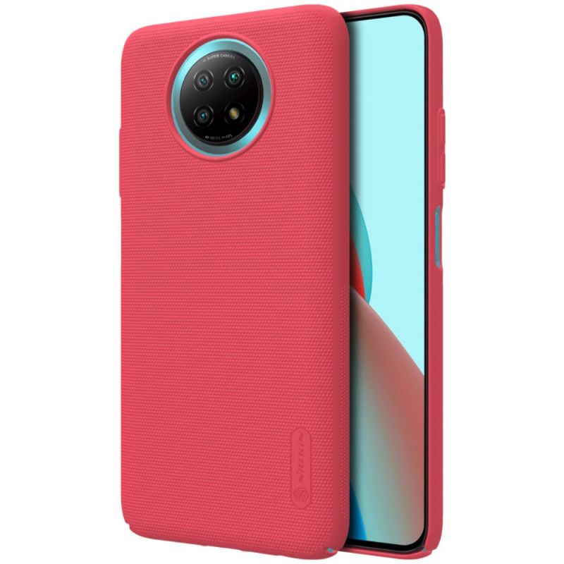 Deksel for Xiaomi Redmi Note 9 5G / Note 9T 5G Svart Stiv Frostet Nillkin