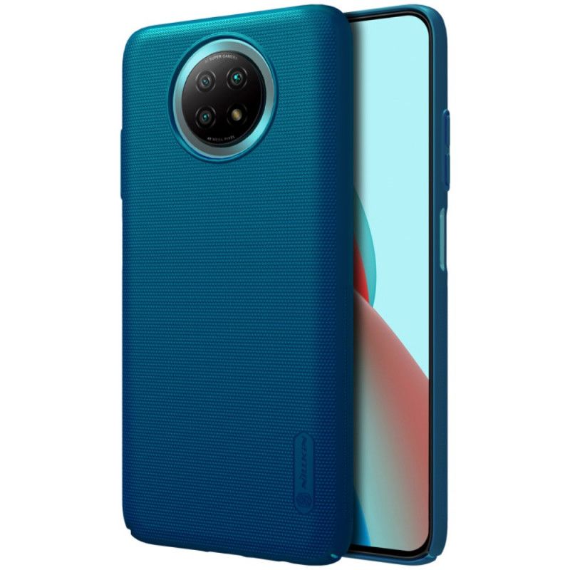 Deksel for Xiaomi Redmi Note 9 5G / Note 9T 5G Svart Stiv Frostet Nillkin