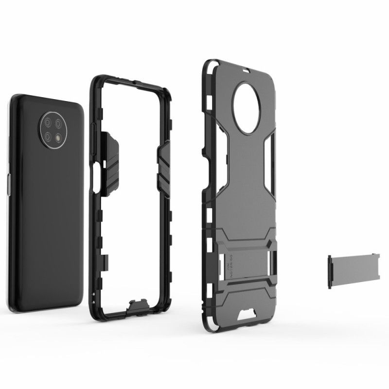 Deksel for Xiaomi Redmi Note 9 5G / Note 9T 5G Svart Ultrabestandig