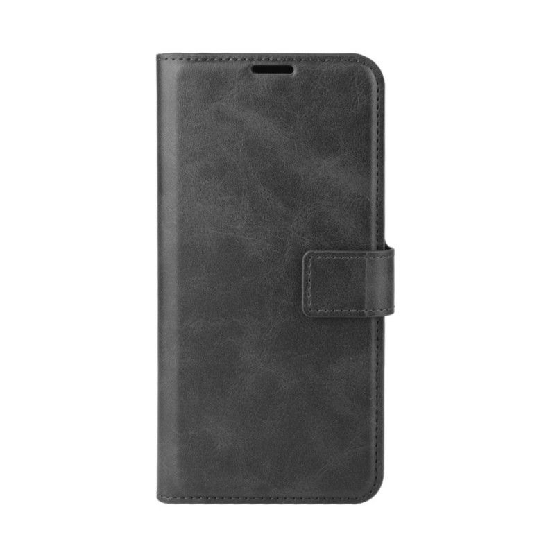 Folio Deksel Xiaomi Redmi Note 9 5G / Note 9T 5G Svart Ekstrem Slank Skinneffekt