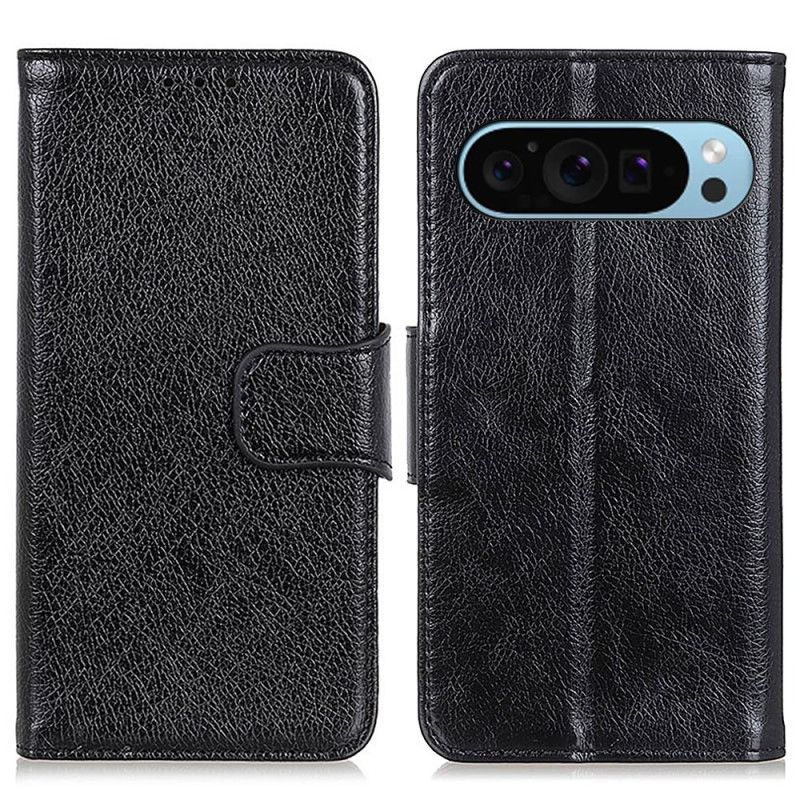 Folio Deksel Google Pixel 9 Nappa Leather Design Beskyttelse Deksel