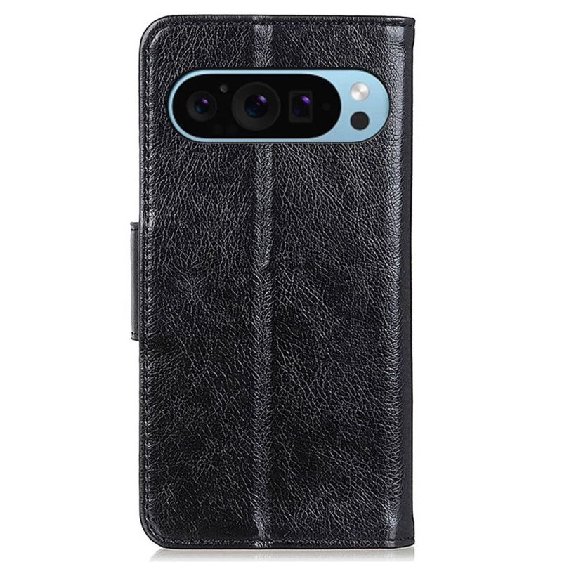 Folio Deksel Google Pixel 9 Nappa Leather Design Beskyttelse Deksel