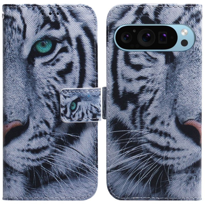 Folio Deksel Google Pixel 9 White Tiger