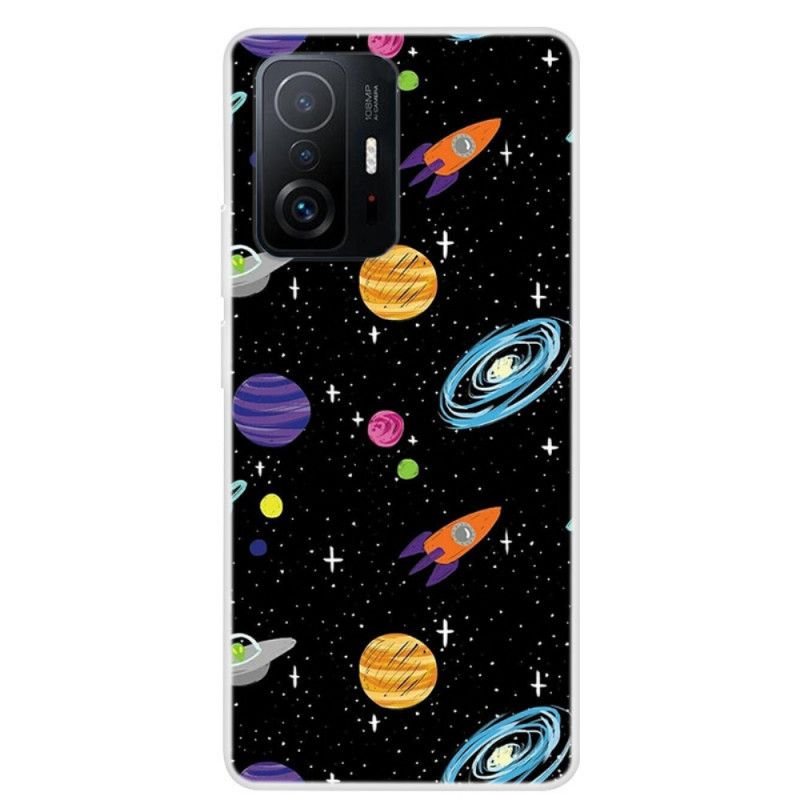 Deksel Til Xiaomi Mi 11t / 11t Pro Planet Galaxy