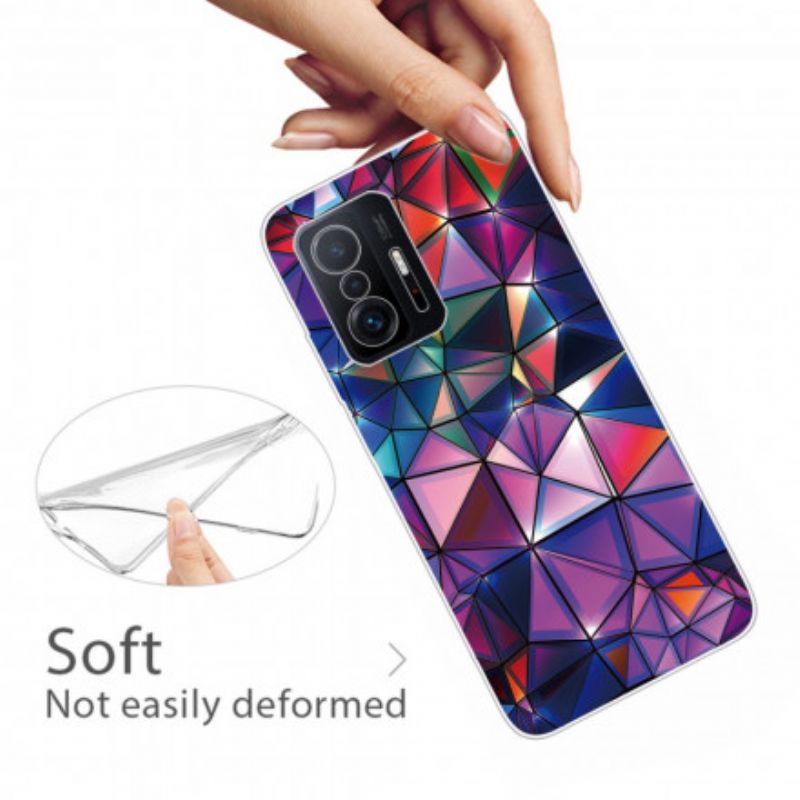 Deksel Xiaomi Mi 11t / 11t Pro Fleksibel Geometri