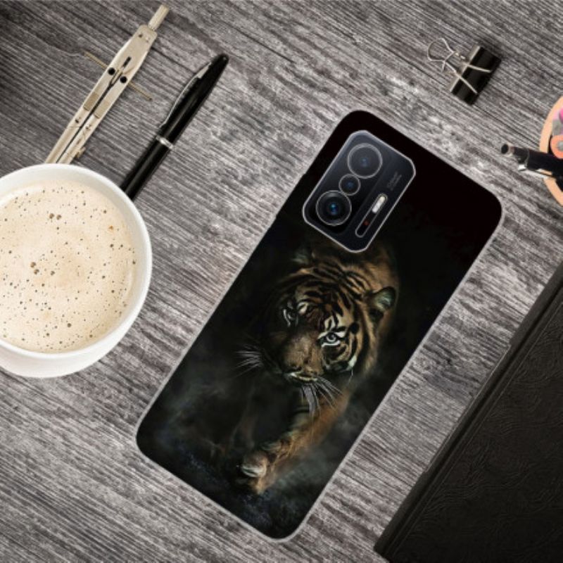 Deksel Xiaomi Mi 11t / 11t Pro Fleksibel Tiger