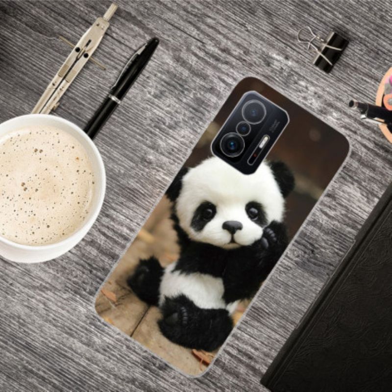 Deksel Xiaomi Mi 11t / 11t Pro Mobildeksel Fleksibel Panda