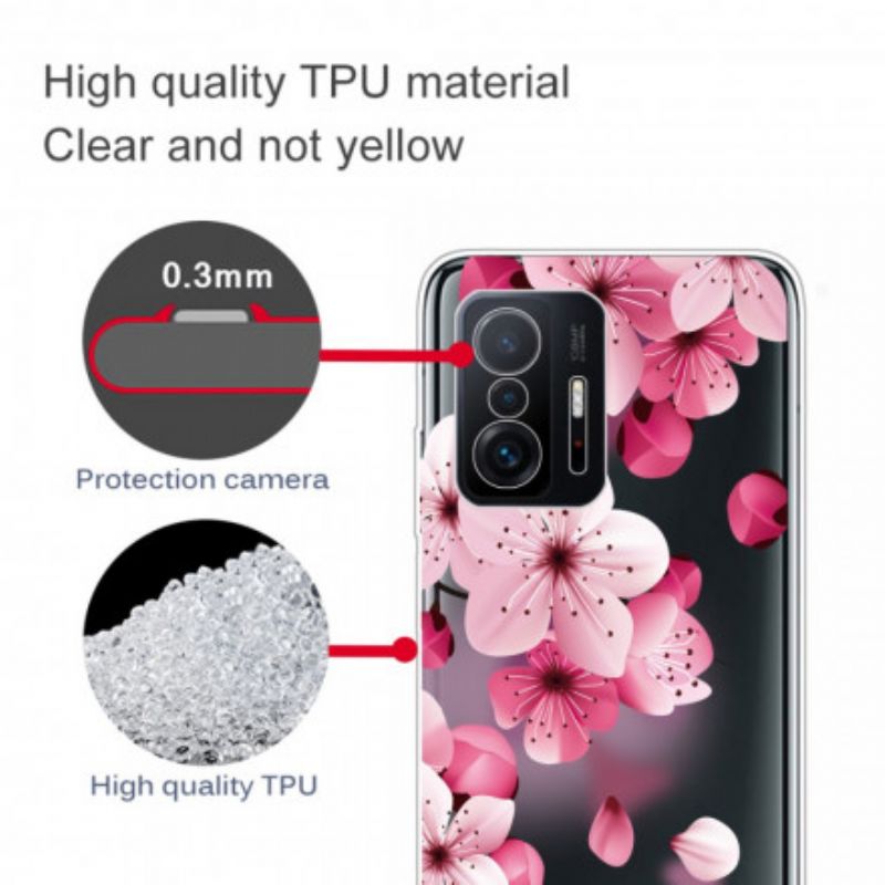 Deksel Xiaomi Mi 11t / 11t Pro Mobildeksel Floral Premium