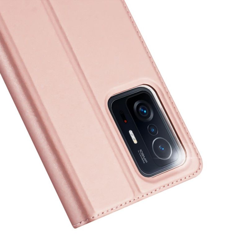 Folio Deksel Lær Xiaomi Mi 11t / 11t Pro Mobildeksel Skin Pro Dux Ducis