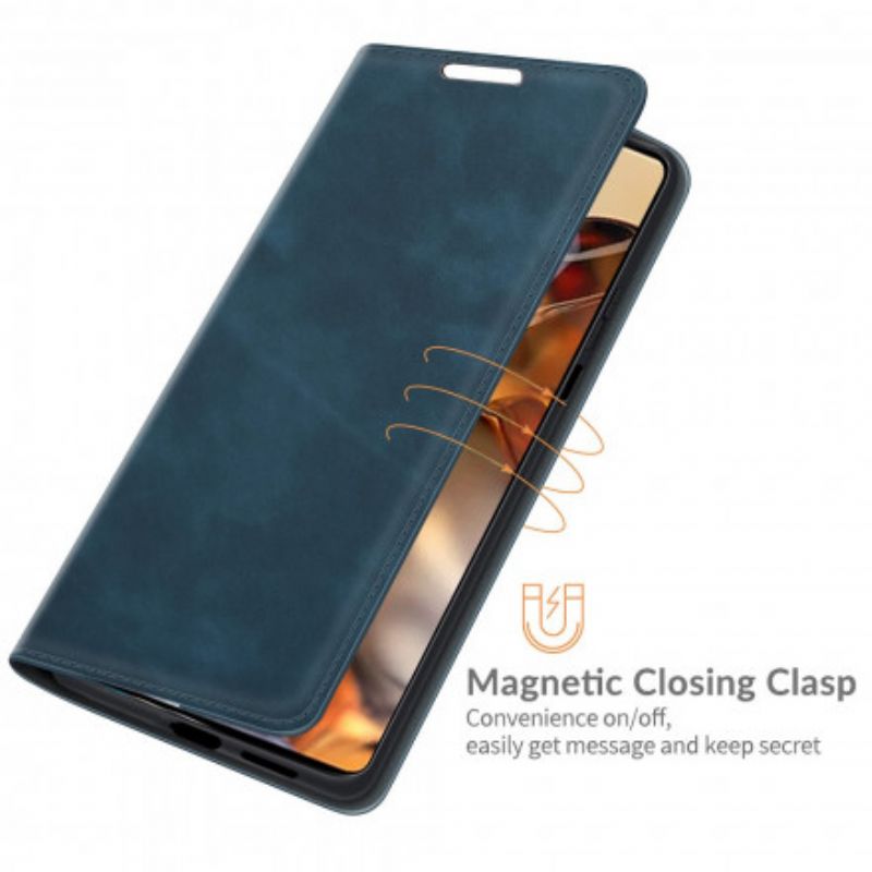 Folio Deksel Til Xiaomi Mi 11t / 11t Pro Skin-touch